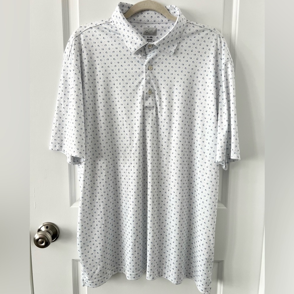 Greg Norman Play Dry Polo Short Sleeve Shirt Size XL